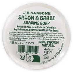 Savon à barbe peaux sensibles 100g